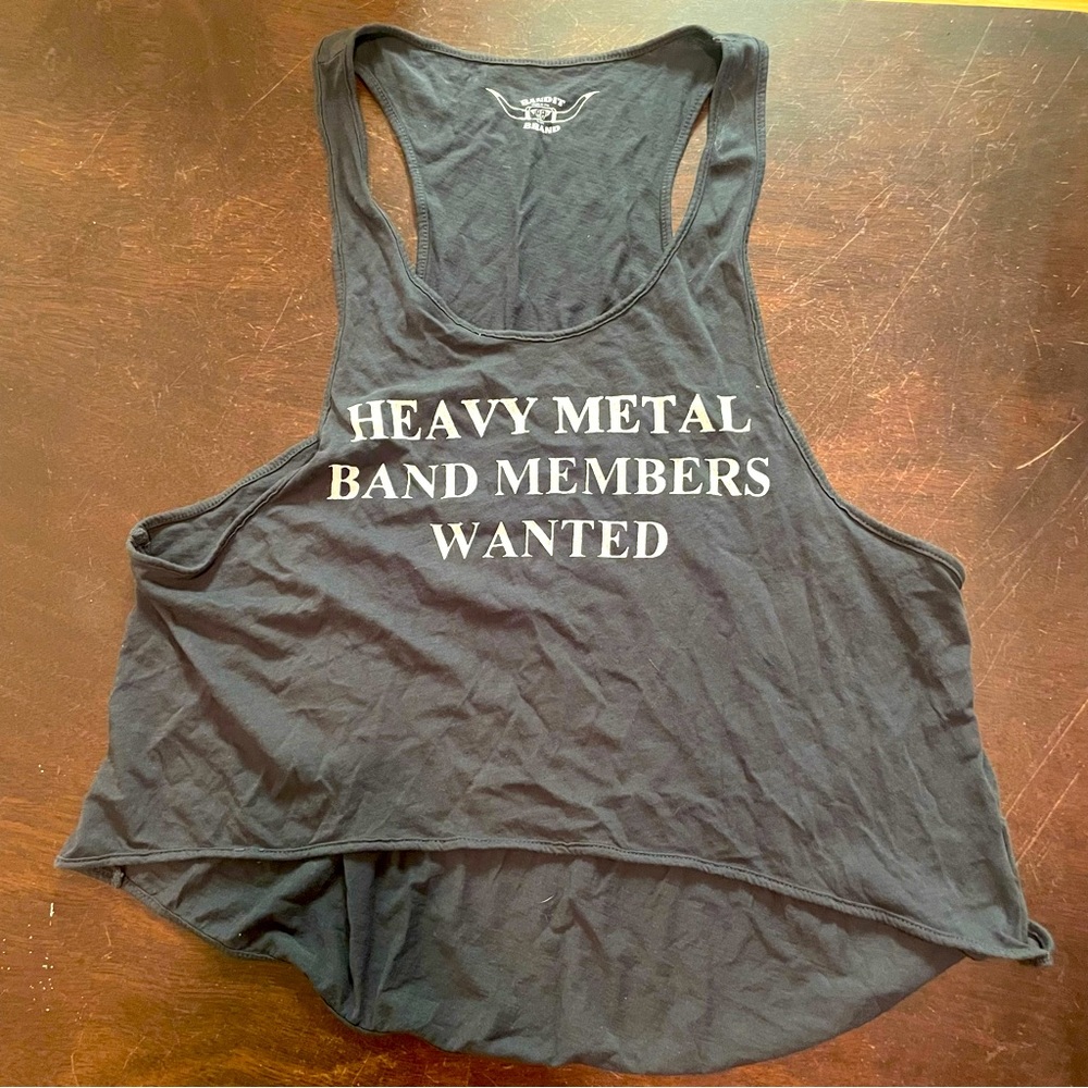 Vintage Muscle Tee crop top